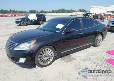 2014 Hyundai Equus Signature from USA, damaged, VIN KMHGH4JH7EU080637